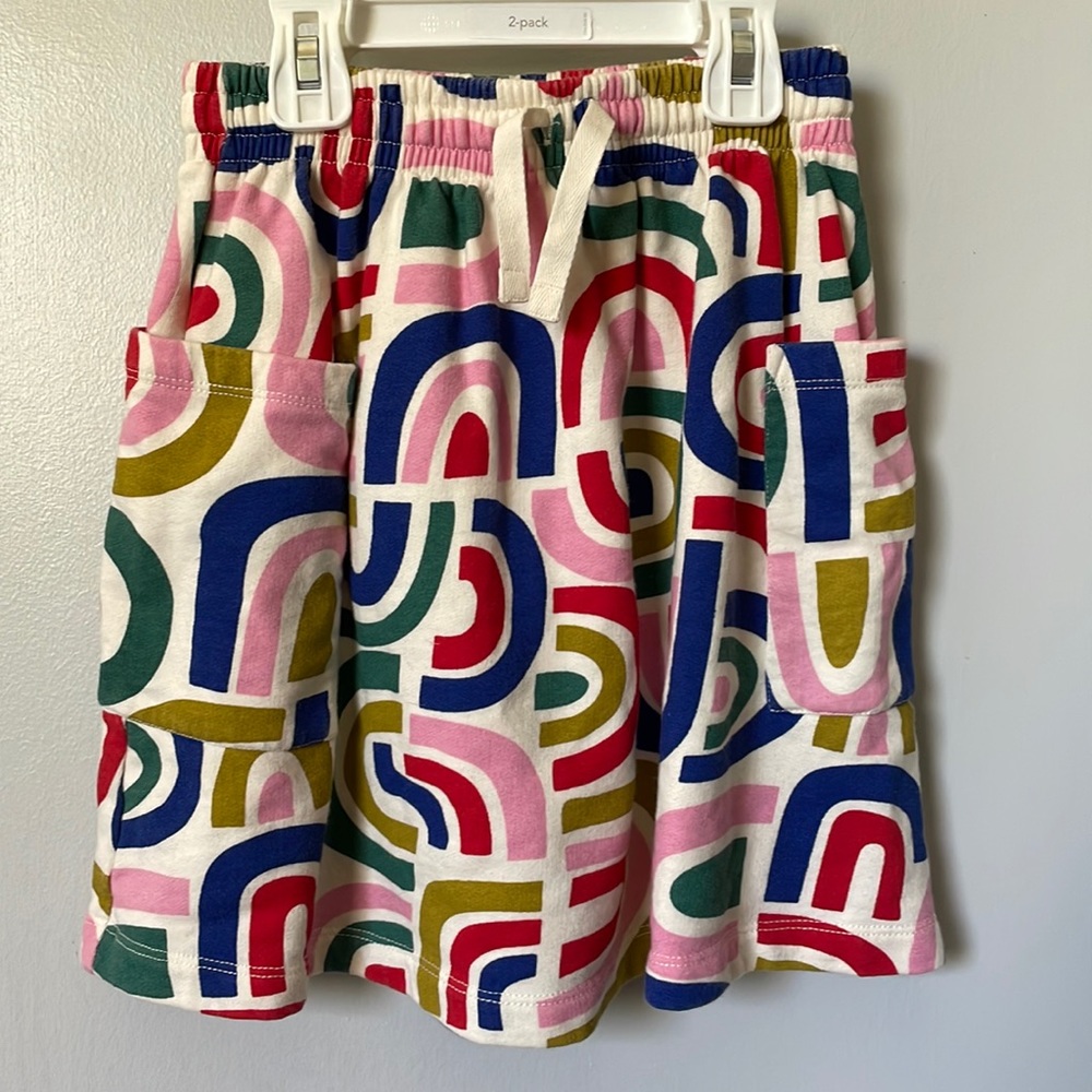 Knit skirt with side pockets